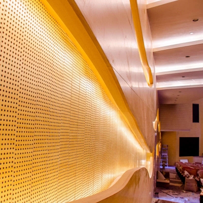 木质穿孔吸音板