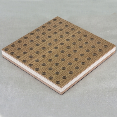 复合玻镁孔木吸音板